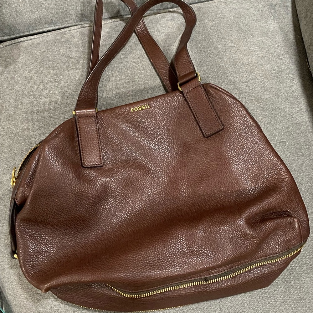 Women’s fossil leather handbag